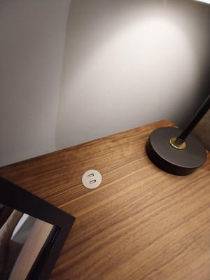 Schlafzimmer Beistelltisch luxus Nachttisch Art deco stil holz hotel neu