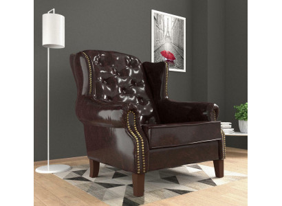 Design Sessel Leder Luxus Fernseh Couch Relax 1 Sitzer Sofa Lounge Club