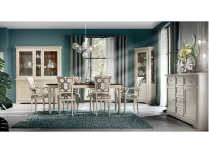 Esszimmer Esstisch 6x Stühle Garnitur Sideboard Gruppe 10tlg. Komplett