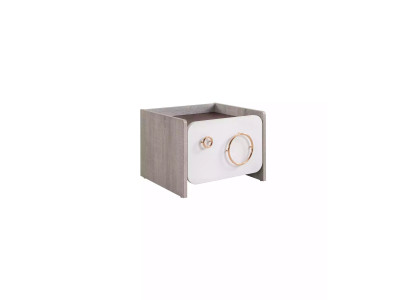 Nachtkonsole Kinderzimmer Nachttisch Holz Kindernachttisch Luxus Weiß