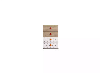 Kindermöbel Kommode Stern Schrank Holz Kommoden Sideboard Design Weiß