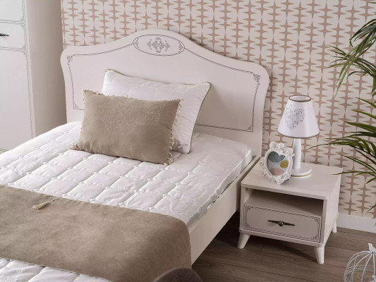 Bett Ausziehbares Funktionsbett Kinderbett Bettrahmen Weiß Holz Betten