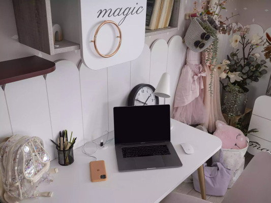 Designer Kinderzimmer Möbel Schreibtisch 2x Bücherregale Holzmöbel 3tlg