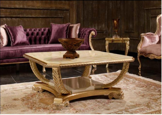 Klassische Rosa Chesterfield Sofagarnitur 3-Sitzer Couchtisch Sessel