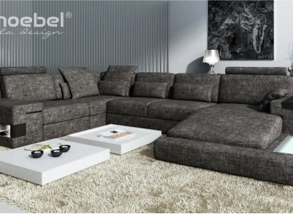 Moderne Wohnzimmer Design Ecksofa Möbel Eckcouch Textilpolster Couch Sofa U Form