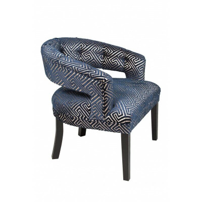 Sessel Club Lounge Designer Stuhl Polster Sofa Relax Fernseh Braun Neu