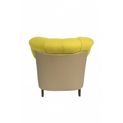 Ohrensessel Sessel Fernseh Stuhl Polster Sofa 1 Sitzer Relax Chesterfield