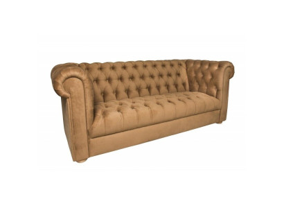 Dreisitzer Couch Polster Chesterfield Sofa Design Leder Sofas Couchen