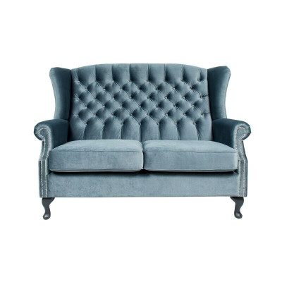 Sofa 2 Sitzer Chesterfield Polster Design Luxus Couch Sofas Ohrensessel