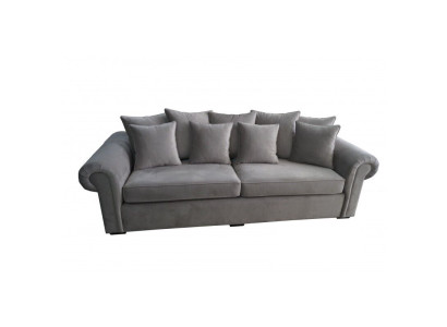 Sofa 3 Sitzer Chesterfield Polster Klassische Sofas Dreisitzer Textil Couchen