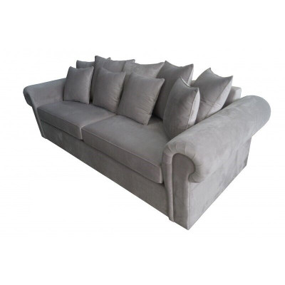 Sofa 3 Sitzer Chesterfield Polster Klassische Sofas Dreisitzer Textil Couchen