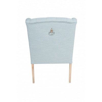 Chesterfield Hellblaue Stühle Stilvolle Sessel Hotel Einrichtung Polster Stuhl 6-er Set