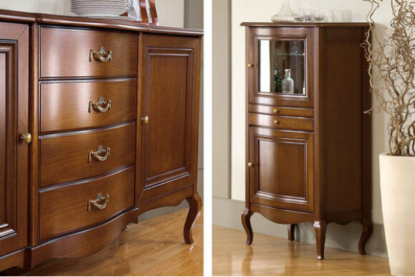 Klassische Stühle Stuhl Esszimmerstuhl Holzstuhl Royal Landhaus Stil Prato PR-09