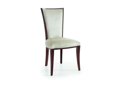 Designer Stuhl Sessel Königlicher Klassiker Stühle Polster Lehn Sitz Holz