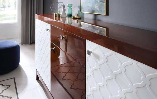 Design Holz Hochglanz Nachttisch Konsolen Beistell Nachtkosolen Nachttische Neu