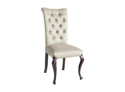 Klassische Stühle Designer Stuhl Holzstuhl Königsstuhl Chesterfield Esszimmerstuhl