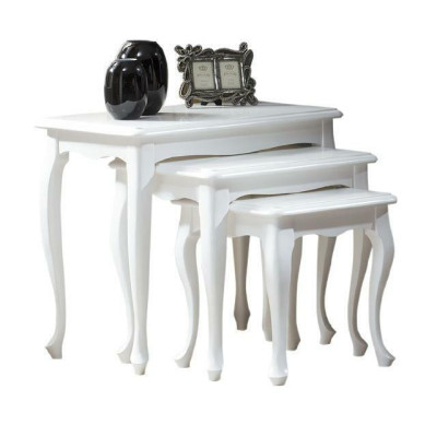 Tisch Esstisch 3er Set Design Tisch Tische Klassische Holz Esstisch Neuware