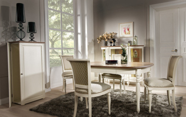 Klassische Kommode Vitrine Kommoden Vitrinen Vitrinenschrank Kommodenschrank