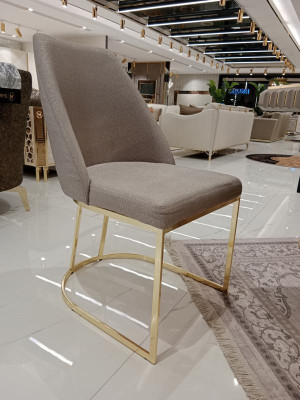 Modern Möbel Set 6x Stühle Esszimmer Polster Stühle Textil Stuhlgruppe