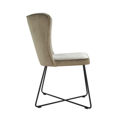 Stuhl 6x Esszimmer Fernseh Club Textil Sitz Sessel Set Neu Lounge Stühle