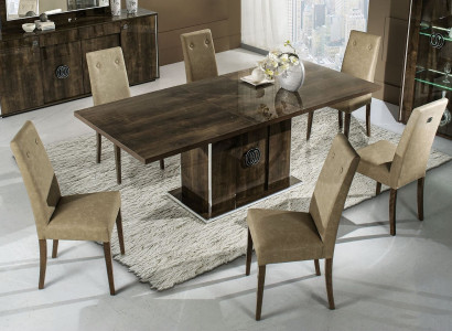 Stuhl Gruppe Set Holz Neu Polster Garnitur Küchen Wohnzimmer Esszimmer 6x Stühle