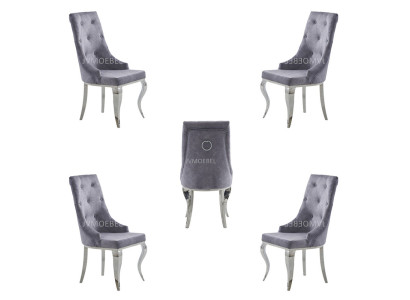 Set Stühle 4x Gruppe Ess Zimmer Neu Garnitur Design Lehnstuhl Stuhl