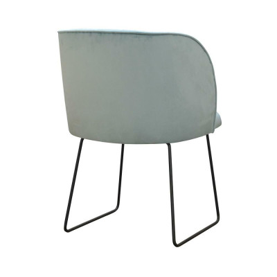 Stuhl 4x Sessel Esszimmer Polsterstuhl Lounge Textil Sitz Set Neu Club