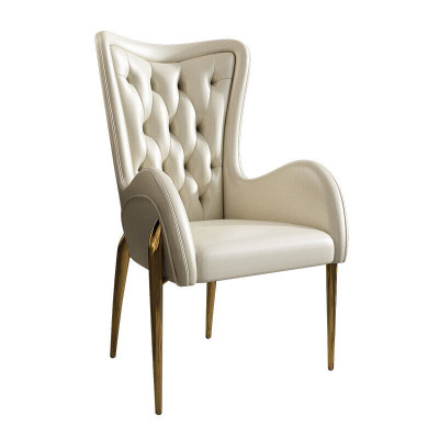 Ess Zimmer Chesterfield 1x Stuhl Set Garnitur Sitz Polster Wohnzimmer