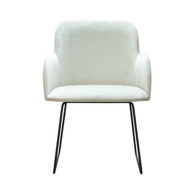 1x Esszimmerstuhl Wohnzimmerstuhl Küchenstühle Polsterstuhl mit Armlehne