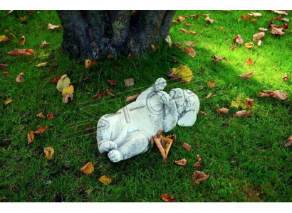 Garten Dekoration Hund Terrasse Stein Figuren Figur Dekorative Weiß Statue