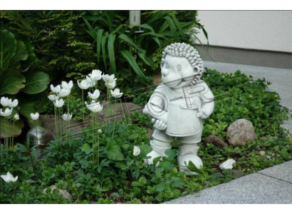 Garten Dekoration Igel Terrasse Stein Figuren Figur Deko Statue Skulptur