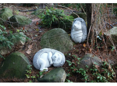 Garten Dekoration Igel Terrasse Stein Karikatur Figuren Figur Deko Statue