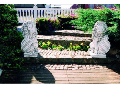 Garten Dekoration Löwe Natur Statue Skulptur Figuren Skulpturen Designer