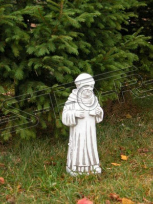 Garten Dekoration Mönch Statue Skulptur Figuren Skulpturen Designer