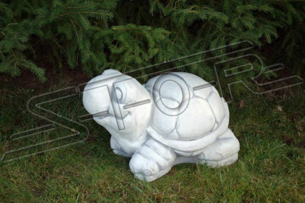 Garten Dekoration Schildkröte Terrasse Stein Figuren Figur Deko