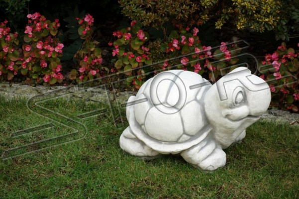 Garten Dekoration Schildkröte Terrasse Stein Figuren Figur Deko