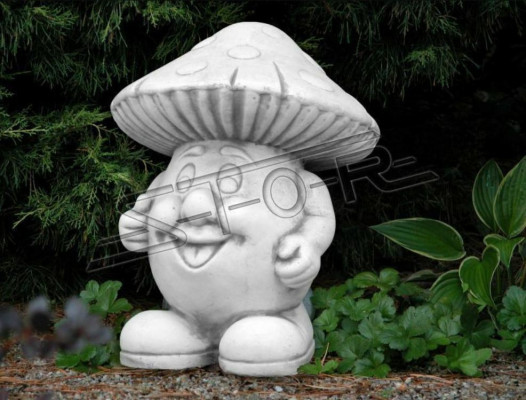 Garten Dekoration Pilz Terrasse Stein Figur Figuren Dekor Natur Statue