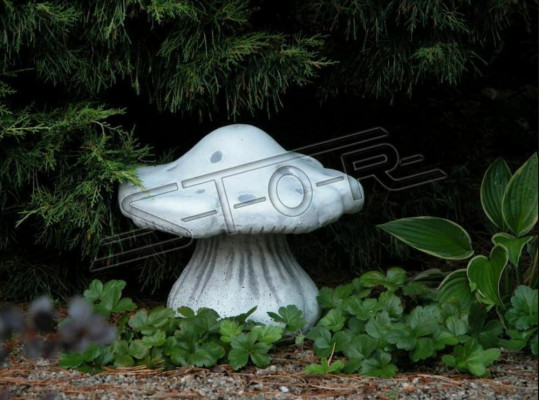 Garten Dekoration Pilz Terrasse Stein Figuren Figur Deko Statue