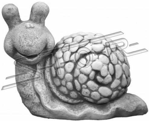 Garten Dekoration Schnecke Terrasse Stein Figuren Figur Deko