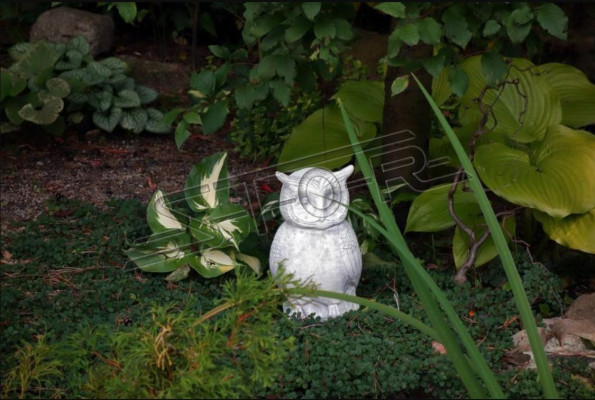 Garten Natur Dekoration Eule Terrasse Stein Figuren Figur Dekorative Statue