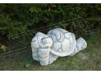 Garten Schildkröte Dekoration Terrasse Stein Figur Deko Statue
