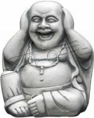 Happy Buddha Statue Figur Garten Figuren Statuen Skulptur Skulpturen