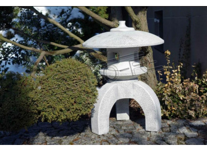 Japanischer Garten Haus Natur Dekoration Statue Figuren Figur Weiß Statuen