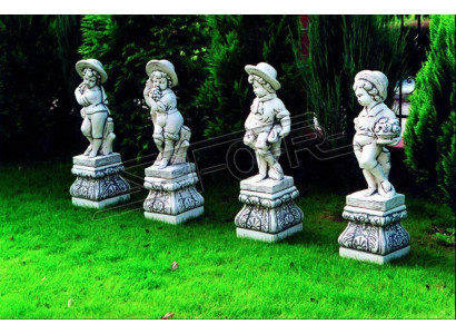 Junge 70cm Figur Statue Figuren Skulptur Statuen Garten
