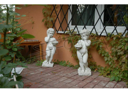 Junge 72cm Figur Statue Figuren Skulptur Statuen Garten Dekoration