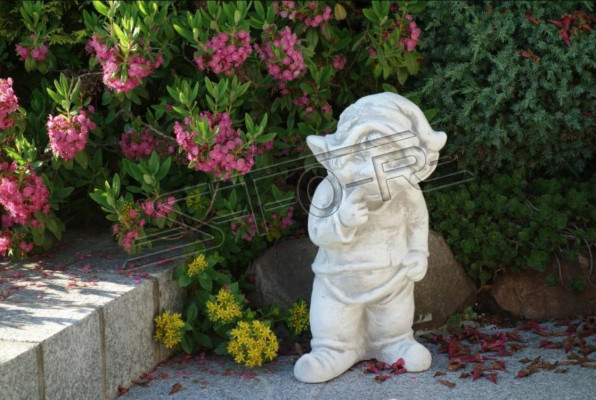 Junge Bub 40cm Figur Statue Figuren Skulptur Dekorative Statuen Garten