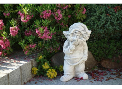 Junge Bub 40cm Figur Statue Figuren Skulptur Dekorative Statuen Garten