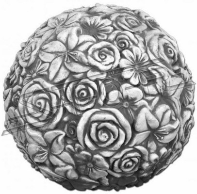 Kugel 25cm Skulptur Design Figur Statue Garten Figuren Statuen