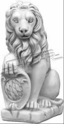 Löwe Gartenfigur Terrassen Garten Dekorative Skulptur Figuren Skulpturen