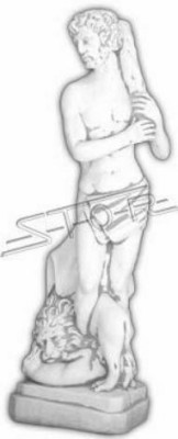 Mann 63cm Skulptur Design Figur Statue Garten Figuren Statuen